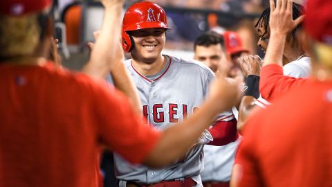 Ohtani acaparó las miradas en Comerica Park.