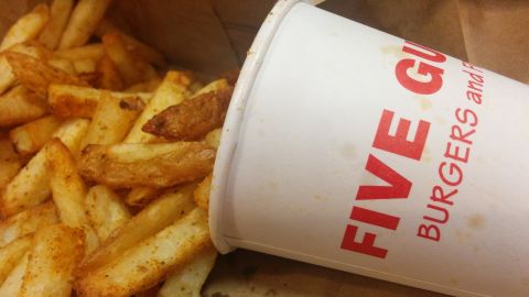 Papas fritas Five Guys