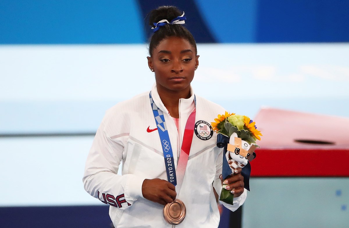 Biles and his emotional bronze: “It has been a very long week, it has been five very long years”
