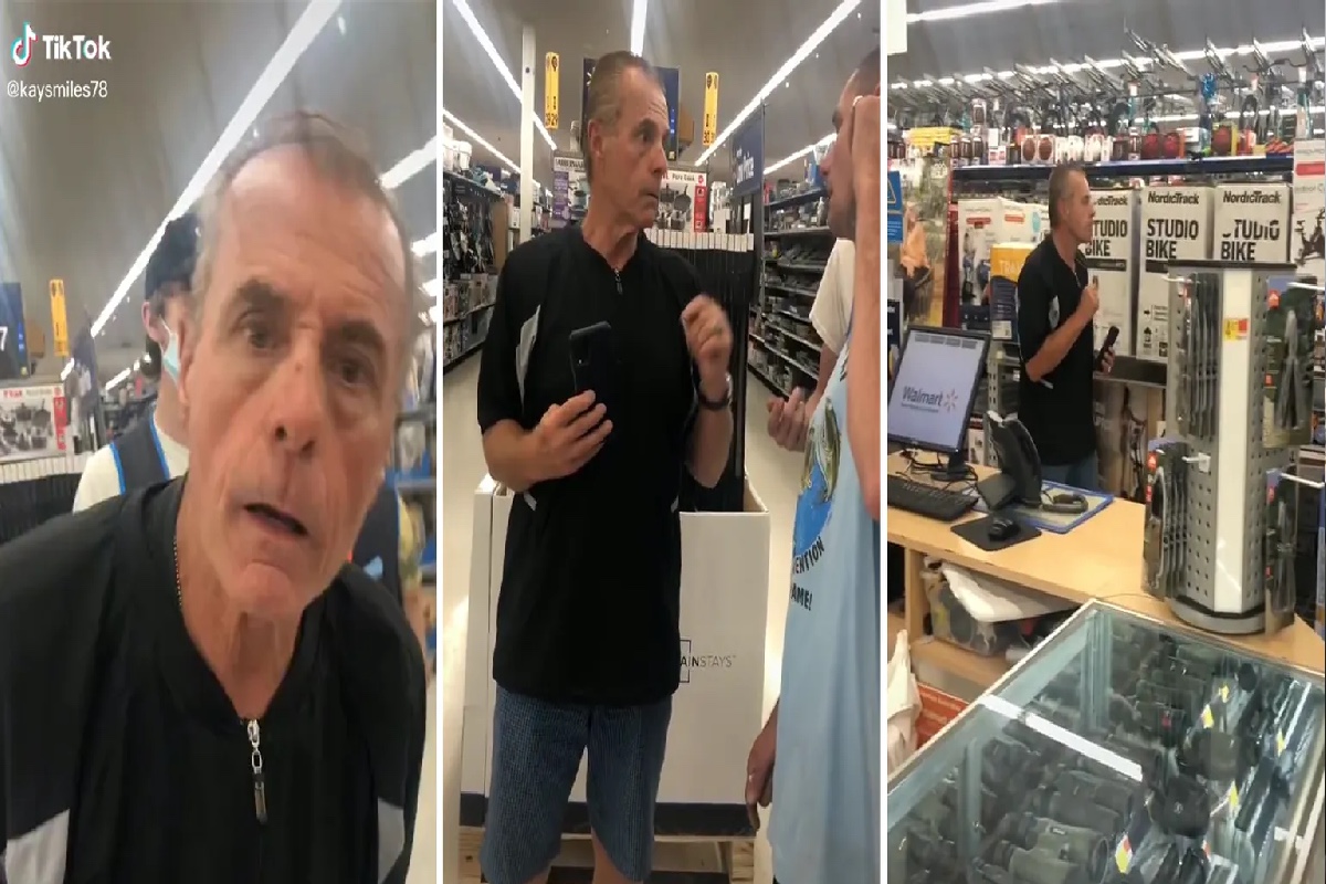 VIDEO: “Learn English, it’s America”, racist ex-firefighter yells at Hispanic worker at Walmart