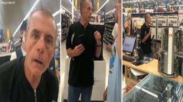 VIDEO: Será mejor que aprendas nuestro idioma, exbombero racista le grita a hispana en Walmart Nebraska