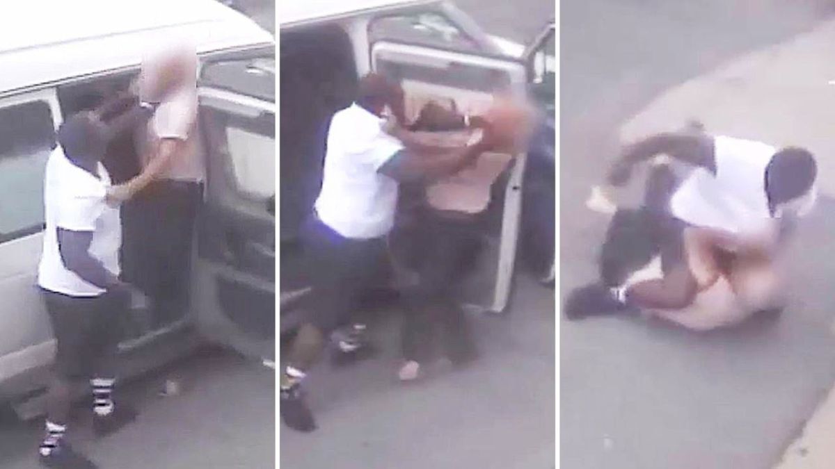 Video recorded brutal beating of elderly man on New York street, in broad daylight