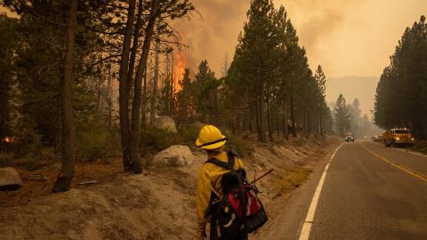 Caldor Fire en California