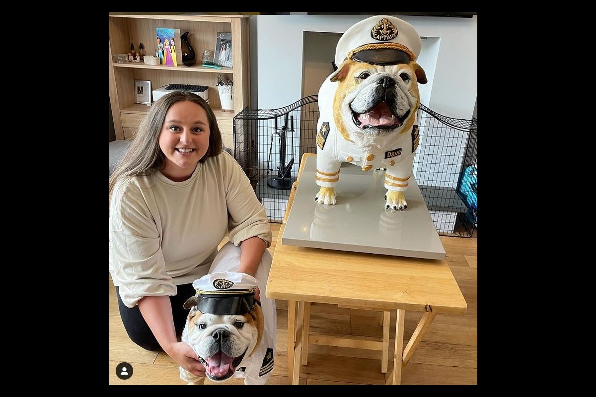 Couple spent more than $ 4,000 on their bulldog’s birthday party