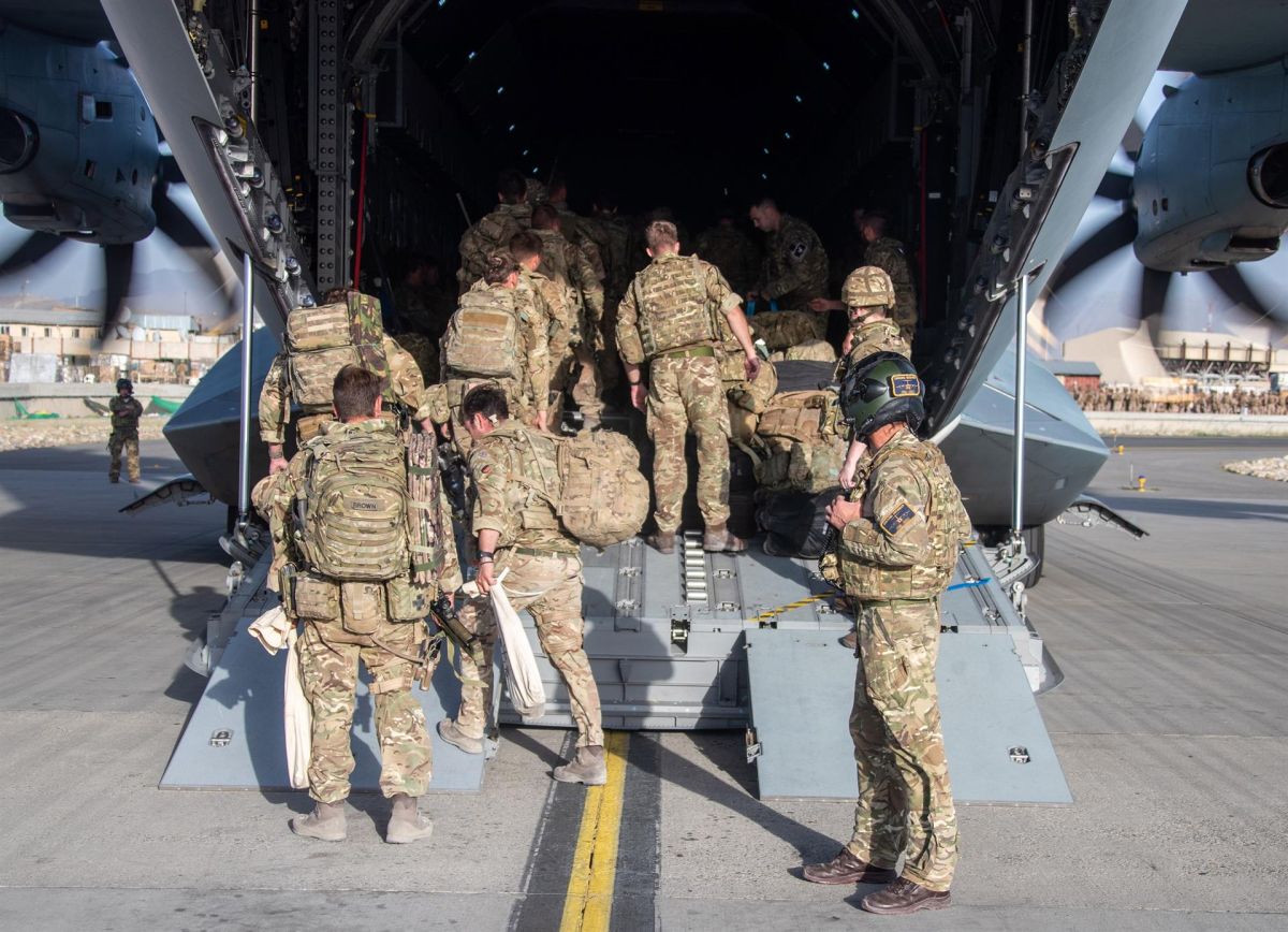 The United Kingdom concluded the evacuation of its troops from Afghanistan in a “harrowing” process