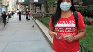 La mexicana Daniela Contreras como trabajadora doméstica y activista ha sido testigo de muchos abusos.