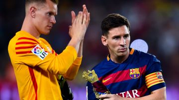 Messi y ter Stegen levantaron la Champions League 2015.