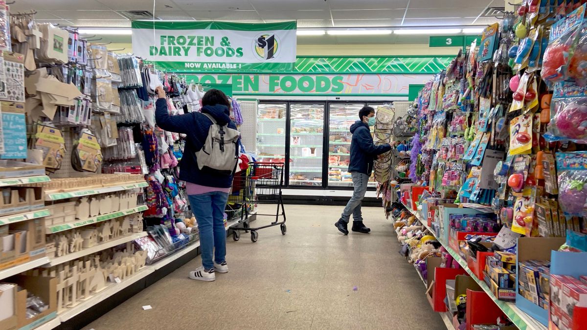 More than 40% of the new stores that are opening in the US are dollar stores