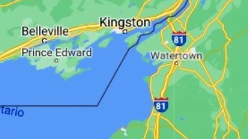 Río Saxtons, 225 millas al norte de NYC.
