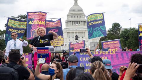 Miles de inmigrantes y activistas marcharon en Washington, D.C.