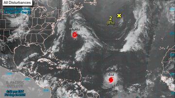 Se forma la tormenta subtropical Teresa y se fortalece huracán Sam