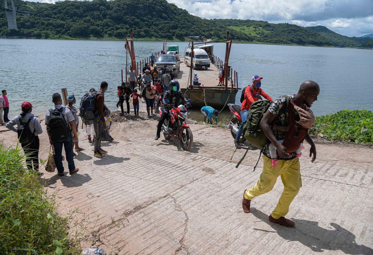 Muchas haitianos se devuelven a México para evitar ser nuevamente deportados.