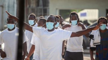 Haitianos expulsados de Estados Unidos llegan a Haití