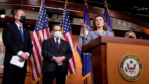 Democratic leaders of the US House of Representatives introduce Protecting Our Democracy Act