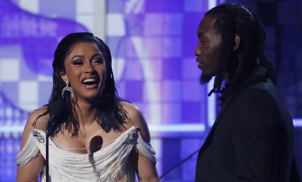 Offset, Cardi B’s husband, had the scare of his life while giving a lion a louse