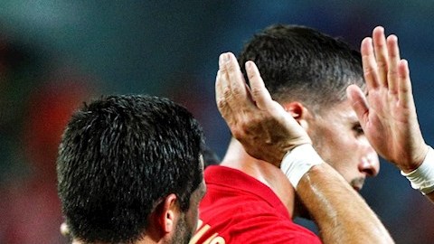 CR7 también celebró su vuelta al Manchester United.