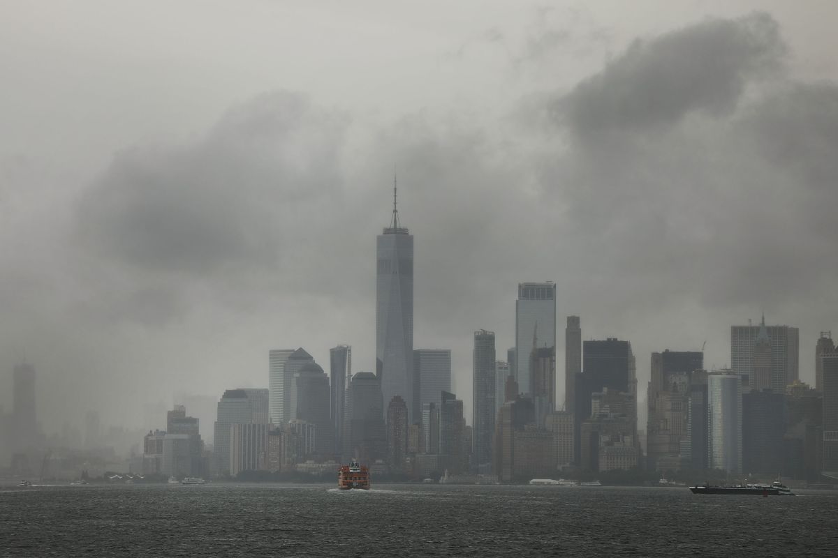 Fuertes lluvias e inundaciones azotan a la ciudad de Nueva York este jueves 