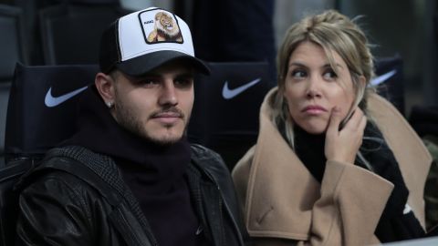 Mauro Icardi y Wanda Nara