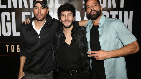 Enrique Iglesias, Sebastián Yatra y Ricky Martin.