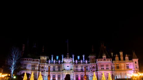 Waddesdon Manor puede ser visitado por turistas