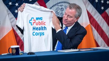 Crean el Cuerpo de Salud Pública de NYC para hacer seguimiento a la era post COVID-19