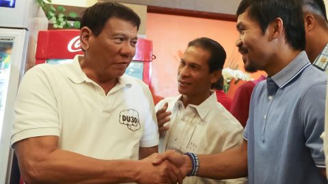 Pac-Man y Duterte fueron aliados en el partido, pero ahora la relación tomó otro giro.