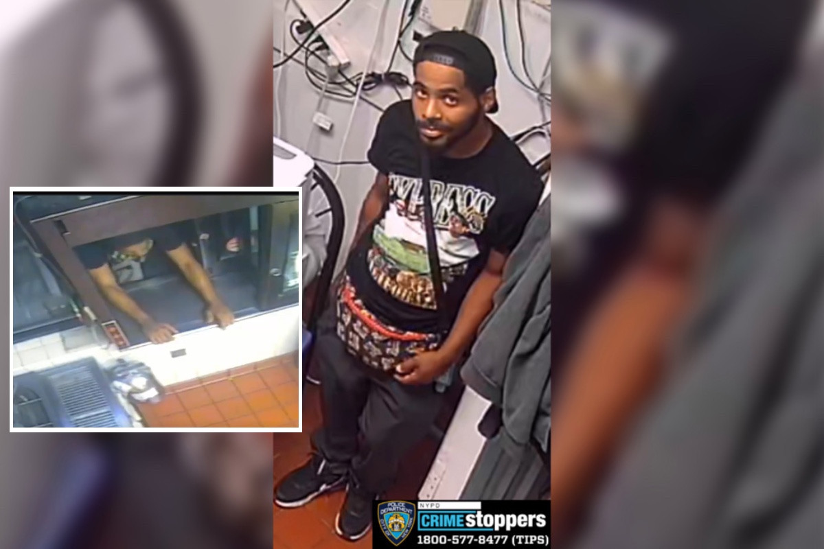 VIDEO: Ladrón entra a robar por ventanilla del autoservicio de un McDonald's