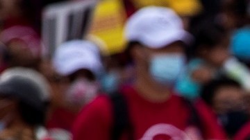 Miles de activistas exigen al Congreso aprobar la ciudadanía para indocumentados.