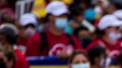 Miles de activistas exigen al Congreso aprobar la ciudadanía para indocumentados.