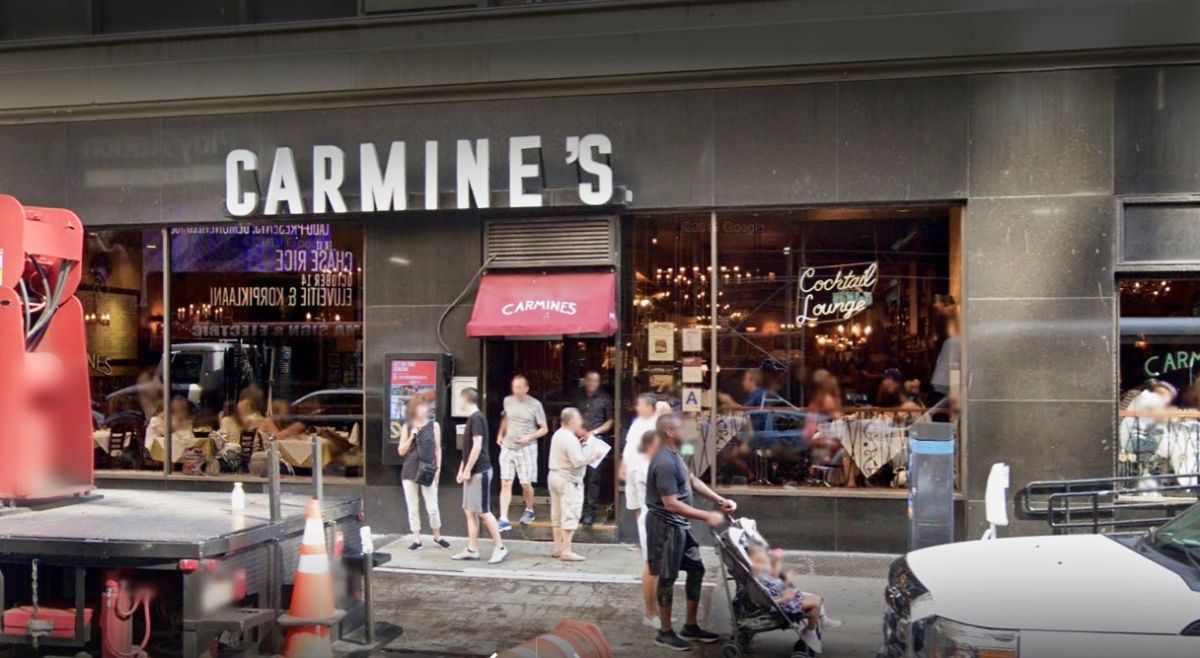Carmine’s tiene sedes en varias ciudades del país.