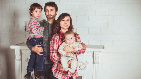 Familia con hijos