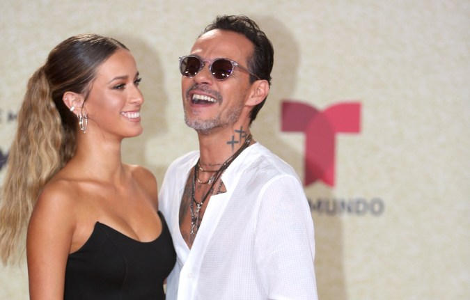 No es la primera vez que se ve juntos a Marc Anthony y Madu, pero sí la primera en una alfombra roja.