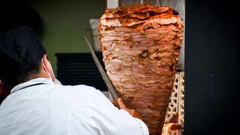 Perro tacos al pastor viral