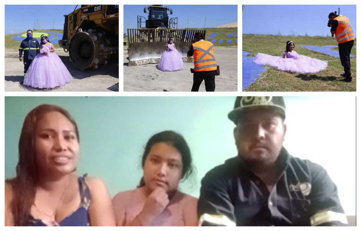Quinceañera goes viral for taking photos in the garbage dump where her father works