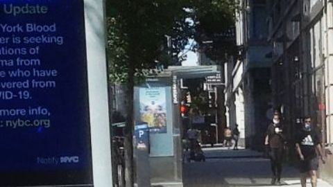 Indigencia en Nueva York.