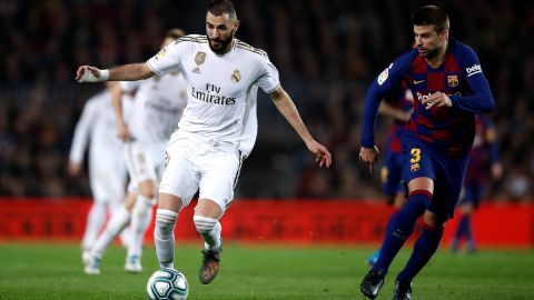 Benzema y Piqué será uno de los atractivos que tendrá el nuevo clásico español.