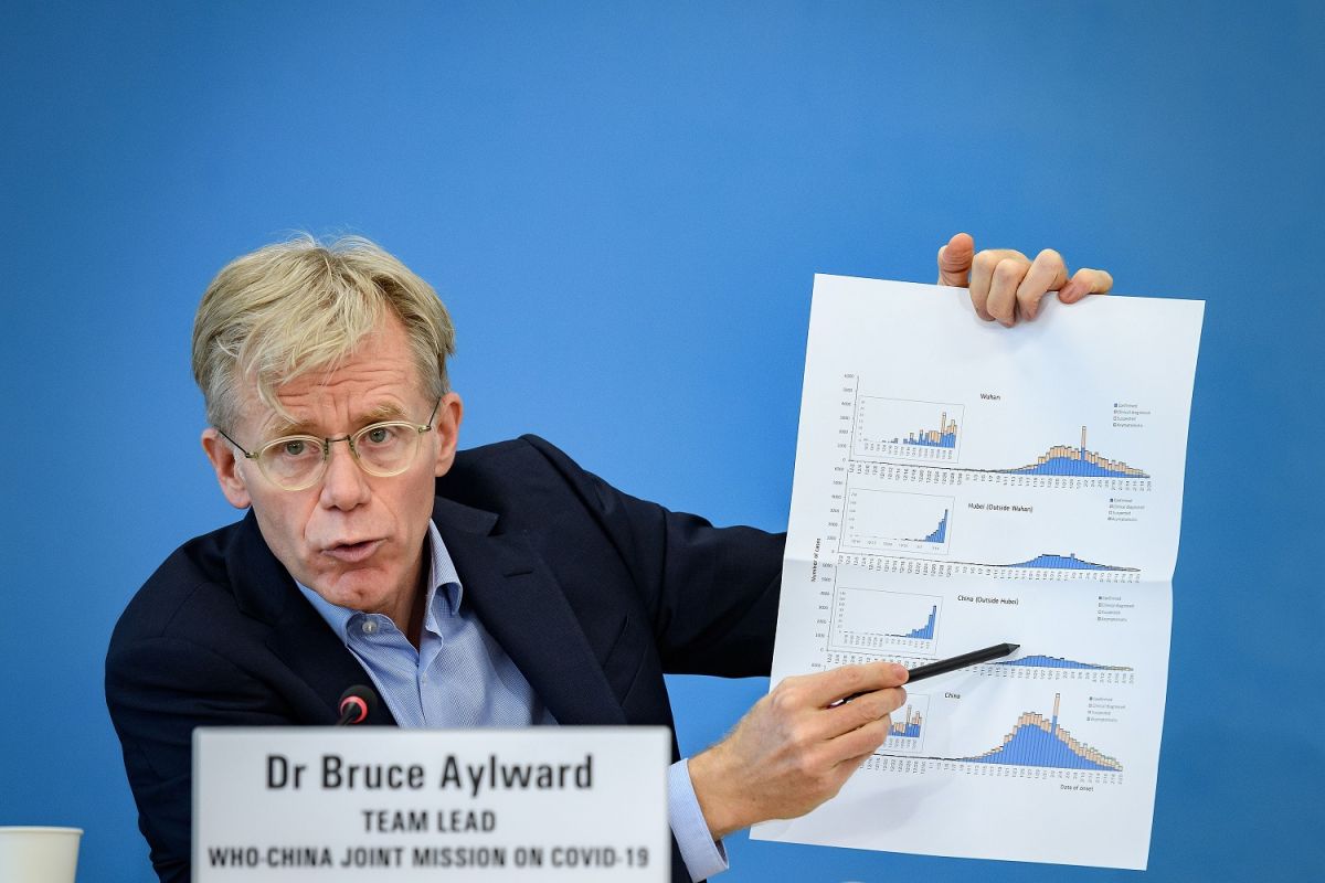 El doctor Bruce Aylward.