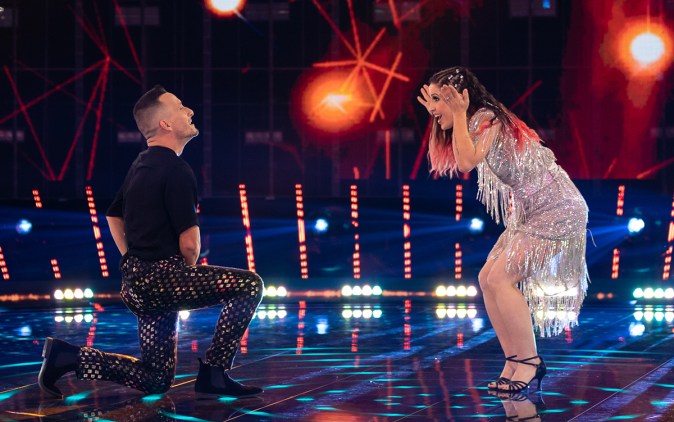 Obie Bermudez y Jennifer Peña