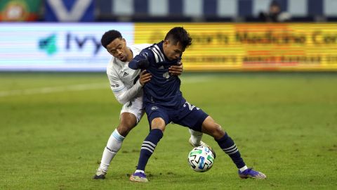 Felipe Hernández del Sporting Kansas City