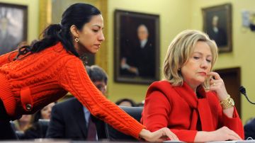Huma Abedin, asistente de Hillary Clinton
