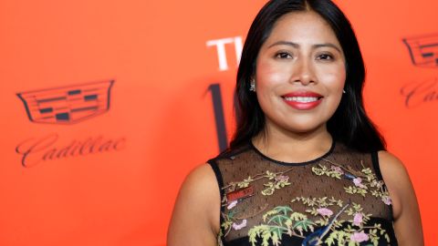Yalitza Aparicio asiste a la Alfombra Roja del Time 100 en la ciudad de Nueva York.