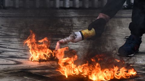 Hombre lanza molotov en Brooklyn