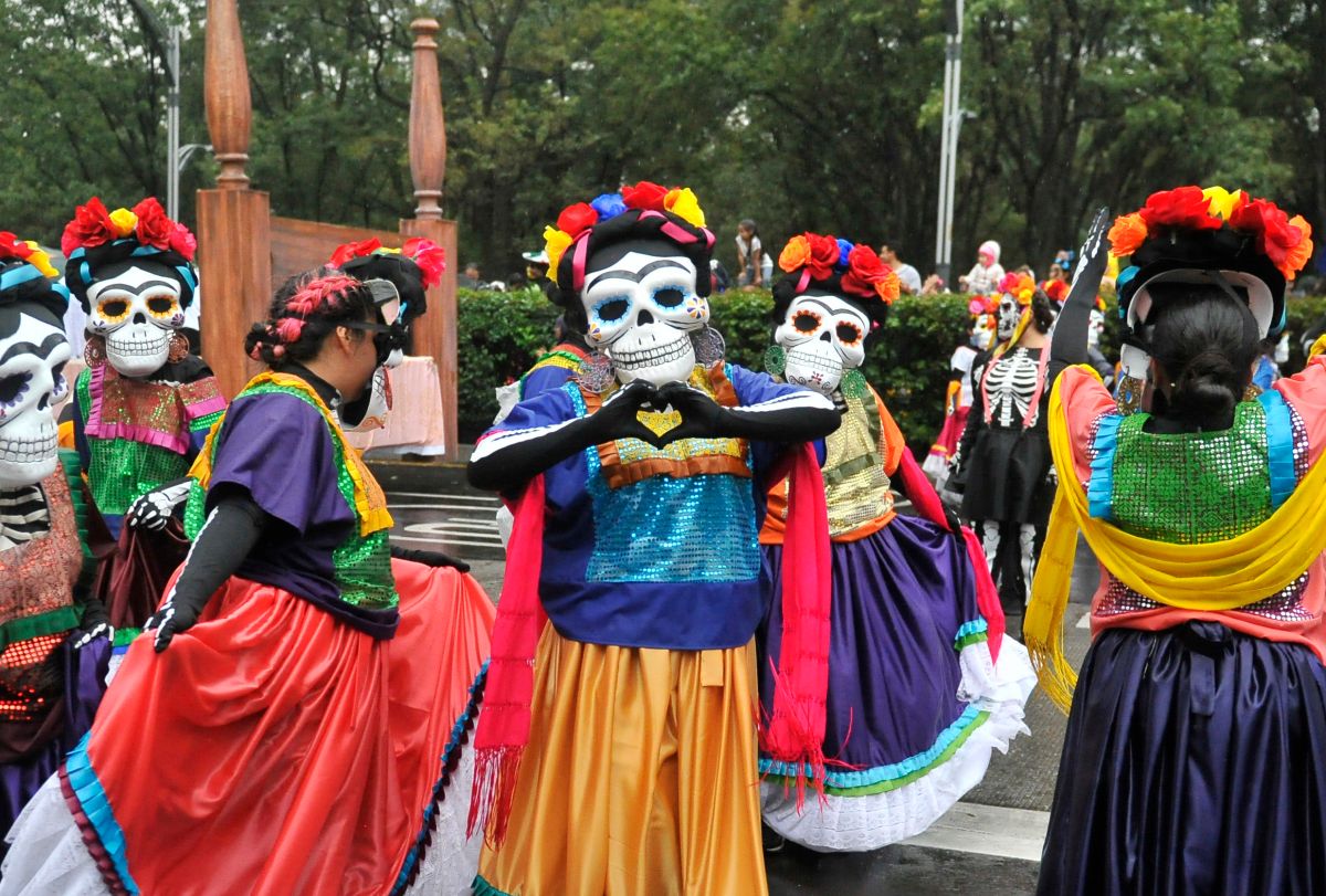 Photo: The Day of the Dead parade returns to Mexico City after the pandemic