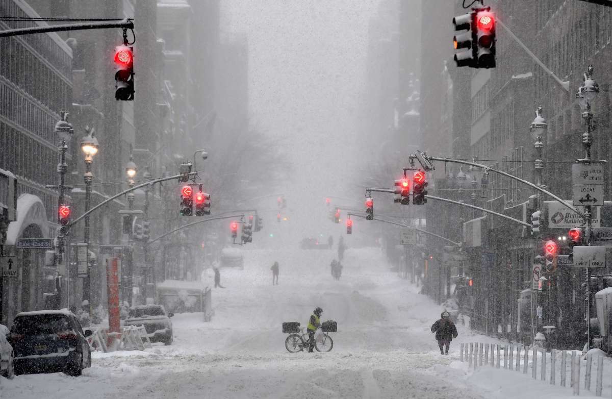 ニューヨーク2022年に雪が降るのはいつですか