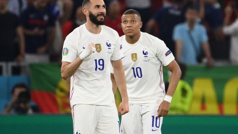 Benzema y Mbappé