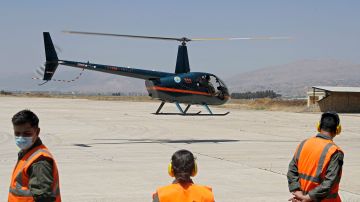 Helicóptero Robinson R44