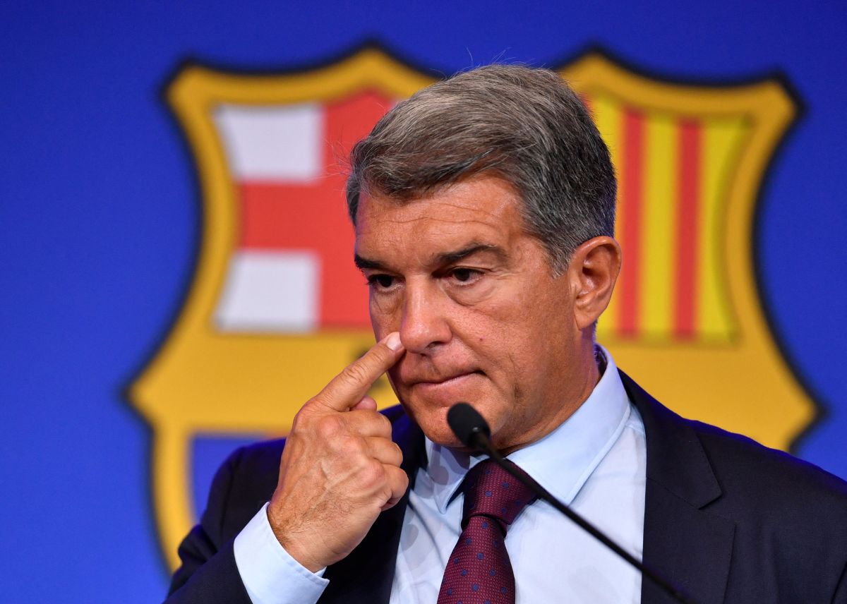 Joan Laporta sends a little message to Lionel Messi: “I hoped he would play for free in Barcelona”