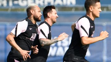 Ander Herrera, Neymar y Messi