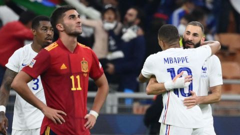 Mbappé y Benzema