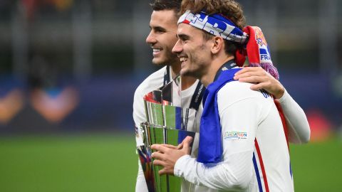 Antoine Griezmann y Lucas Hernández